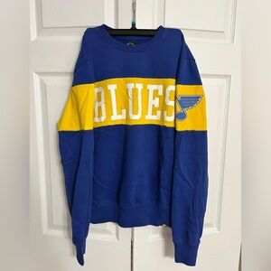 st. louis blues crew neck !